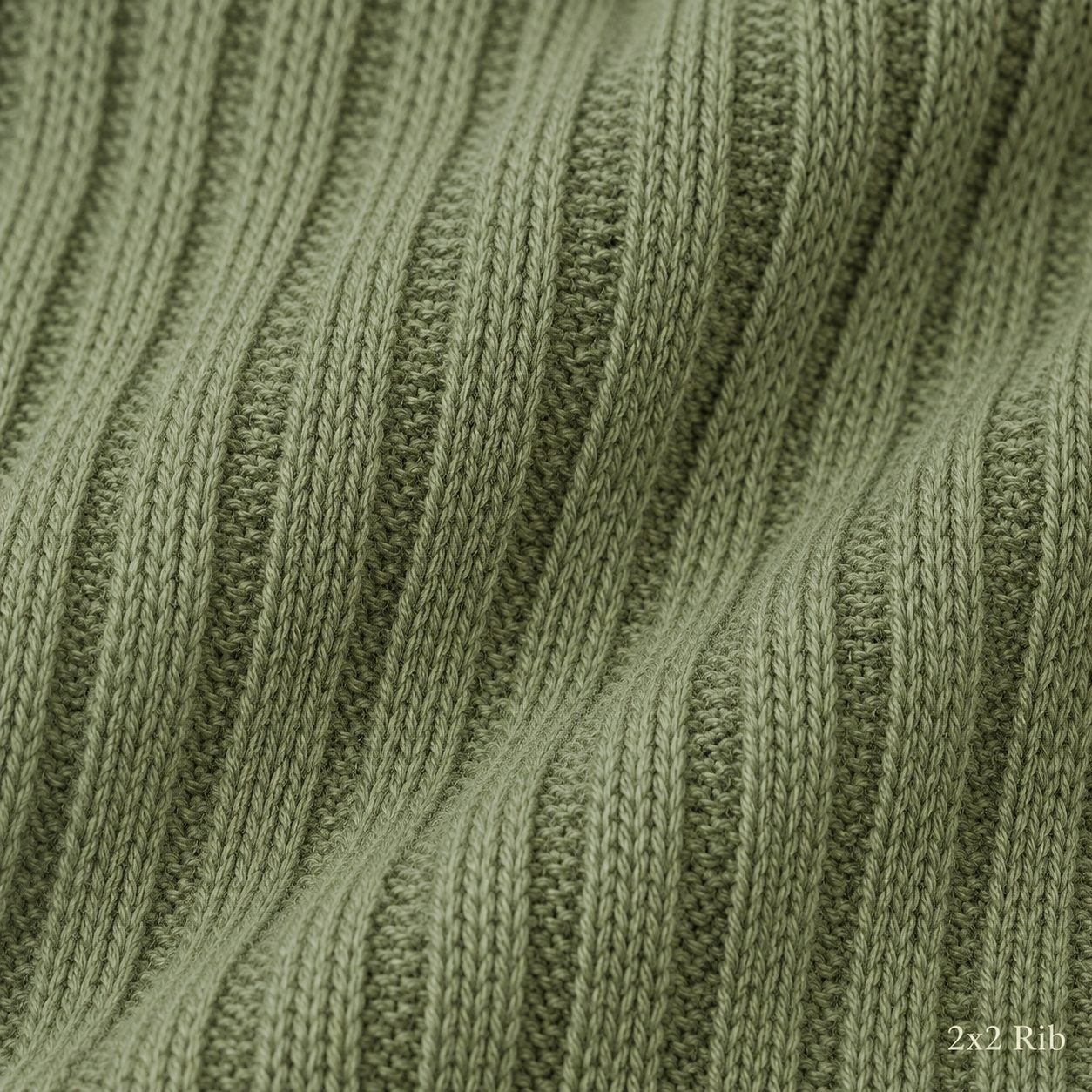 2x2 rib fabric